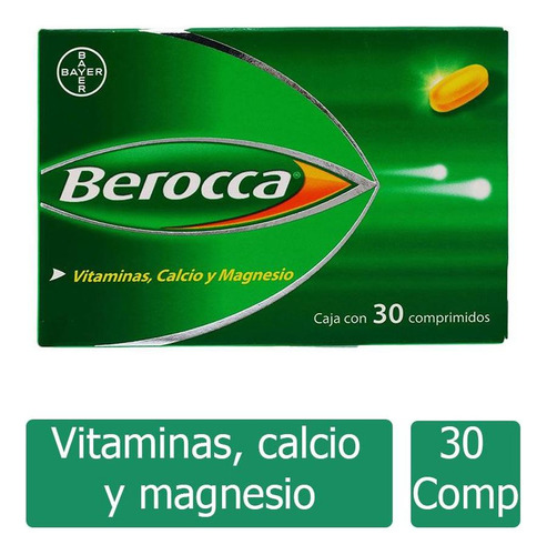 Berocca Caja Con 30 Comprimidos