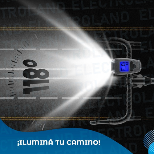 Imagen 7 de 10 de Luz Led Frontal Para Bici Delantera Recargable Seguridad Usb