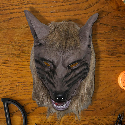 Disfraz De Hombre Lobo De Halloween, Máscara De Lobo Con