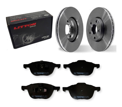 Kit Discos Y Pastillas Ford Focus 2009-2013 2.0 16v Delanter