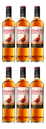 Whisky The Famous Grouse 700ml X6 Zetta Bebidas