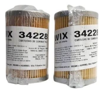 Filtro De Combustible Wix 34228 Para Camiones Iveco 