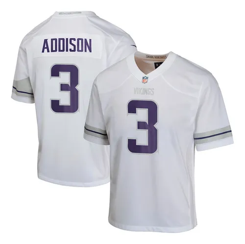 Camiseta Minnesota Vikings No. 3 Addison Jersey