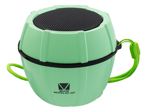 Mini Bocina Bluetooth Usb Radio Fm Recargable Color Negro