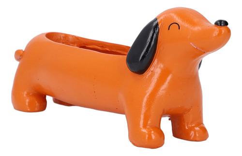 Maceta Dachshund Para Suculentas, Adorable, Eficiente Y Con