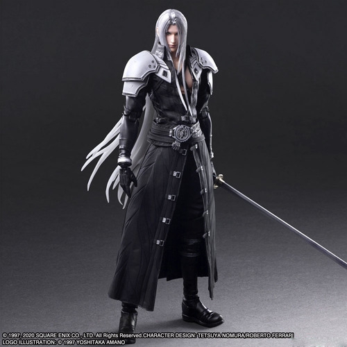 Sephiroth Play Arts Kai Final Fantasy Vii Remake (Usado)