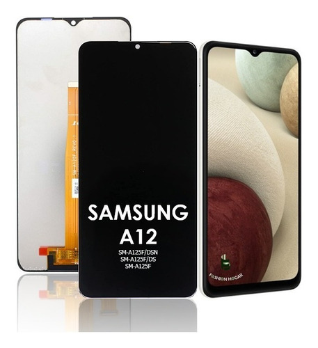 Pantalla Display Samsung A12 Lcd/incell Táctil Sm-a125f/dsn