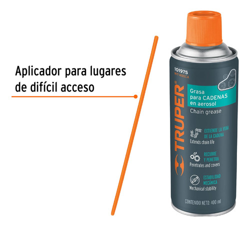 Lubricante Para Cadena De Moto, Resistencia Al Agua Más Vida