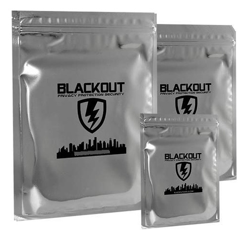 Blackout Faraday Cage Emp Bags Premium Ultra Grueso Kit 12