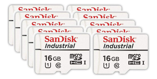 Sandisk Industrial Tarjeta De Memoria Micro Sd De 16gb Clase