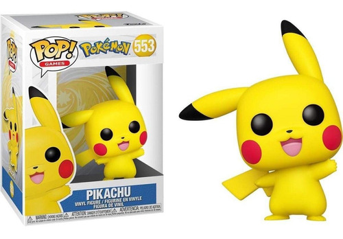 Pop Funko Pokémon: Pikachu  553