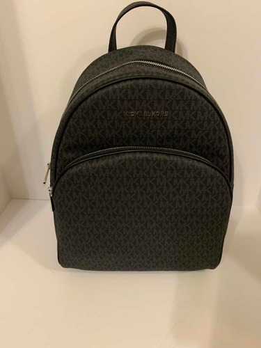 Imagen 9 de 9 de Bolsa Michael Kors Estilo Mochila Abbey Negra Original Nueva
