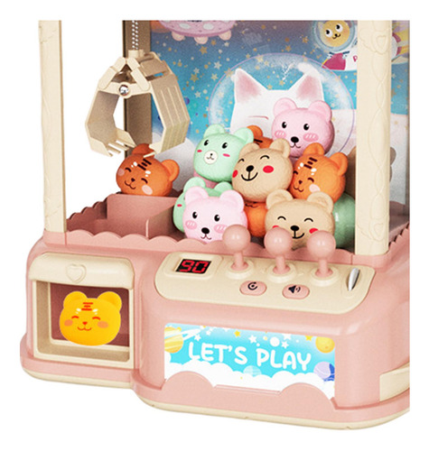 Arcade Candy Capsule Claw Game Prizes Toy Rosa 40 Muñecas