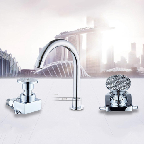 Pedal De Pie Válvula De Lavabo Grifo Pedal Agua Grifos