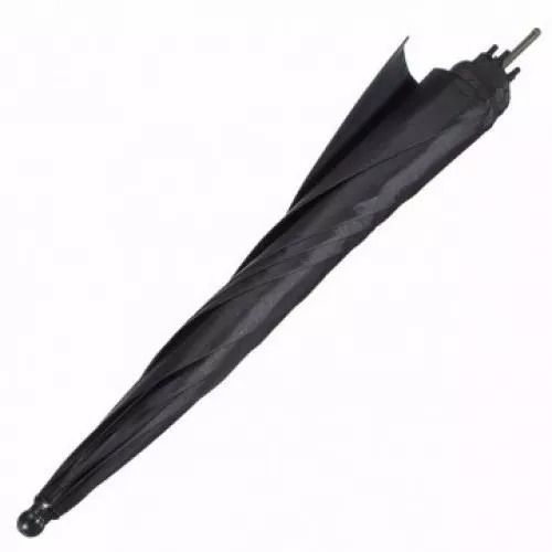 Sombrinha Refletora Preta Prata 91cm / Sombrinha Rebatedora