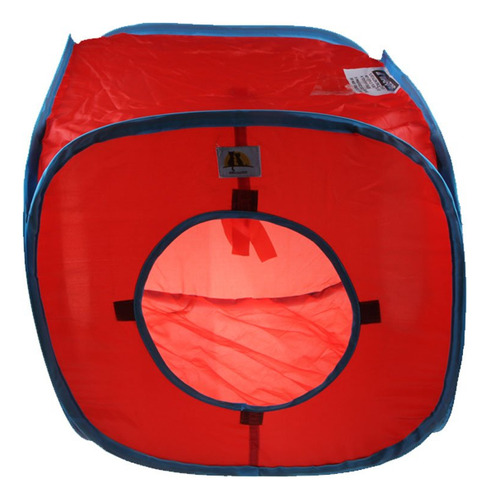 Emours Flexible Plegable Gato Cubo Gatito Juego Cama Extens. Color Rojo