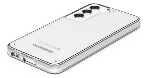 Funda Compatible Con Samsung S22 Plus Pure Gear Transparente