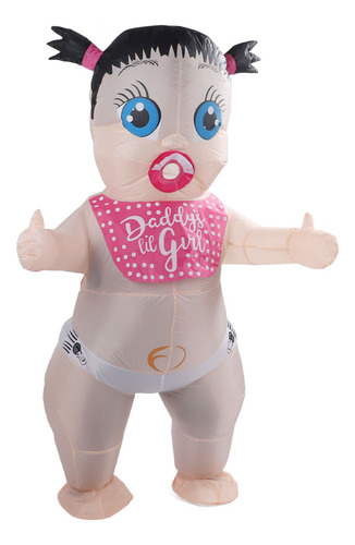 Inflatable Baby Costume Boo Boo Girl Blow Up Adult For