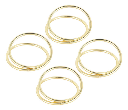 Anillos Para Servilletas De Mesa, 12 Unidades, Galvanizados