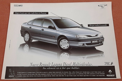 Publicidad Renault Laguna Diesel 1997