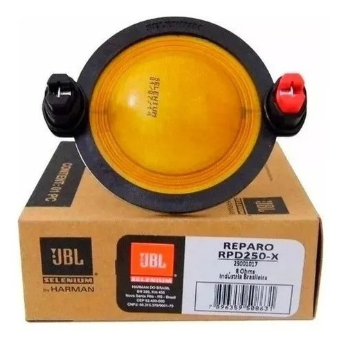 Reparo Original Jbl Rpd250x Para Driver De Corneta D250x - 100w Rms