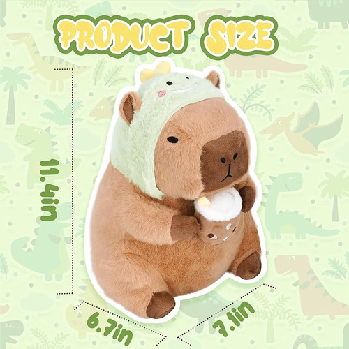 Capybara Plush, Cute Capybara Plush Pillow Kawaii
