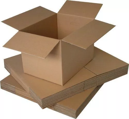 10 Cajas De Cartón Para Mudanzas Embalaje Trasteos 55x35x35