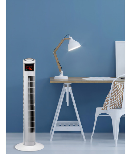 Ventilador De Torre Tecnovent VENT-T36 36 Pulgadas Con Control Remoto Diámetro 36