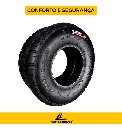Pneu 205/60 Aro 8 para Scooter Elétrica Original WeHawk Compatível Citycoco Goo Elétricos Shineray