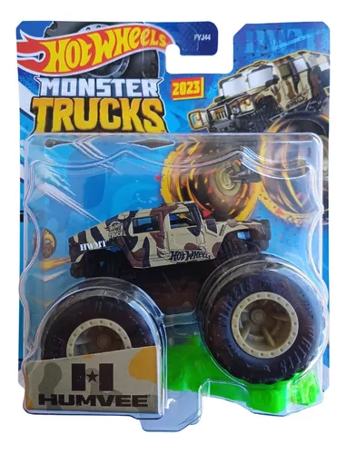 Hot Wheels Monster Trucks 1:64 - Battitude - FYJ44 - Mattel - Real  Brinquedos