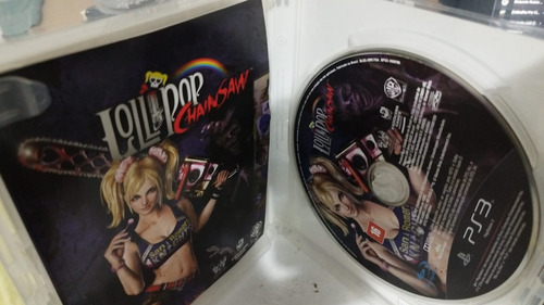 Lollipop Chainsaw, Jogo Original Para Ps3 Mídia Física (Usado)