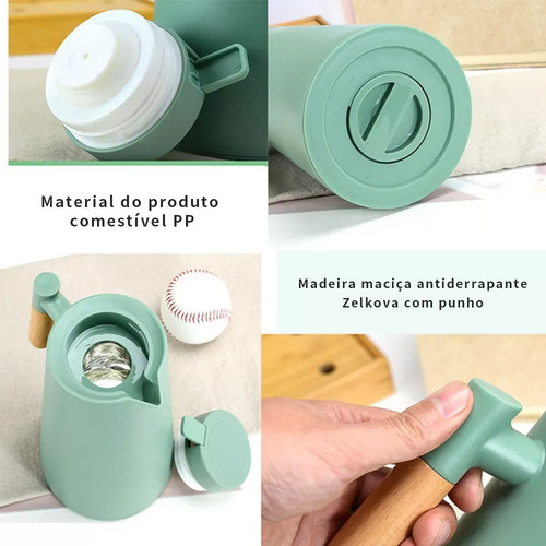 Garrafa De Cafe Térmica Vacuum Jug Com Termômetro Digital 1
