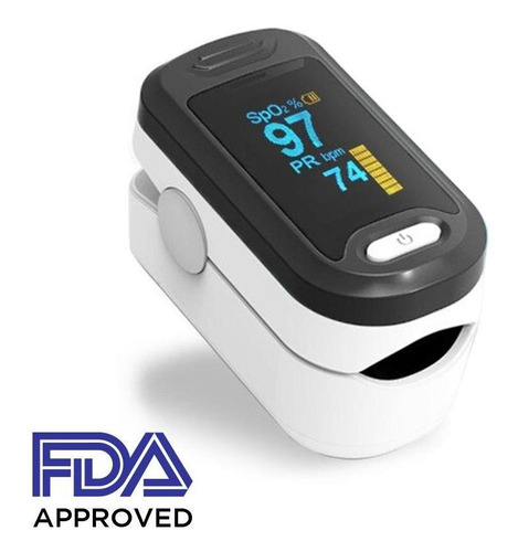 Imagen 3 de 7 de Oxímetro Pulso Dedo Yonker Negro Médico Profesional - S020
