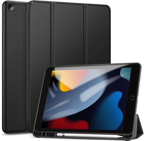 Case Protector Smart iPad 7ma 8va 9na Gen 10.2 Black