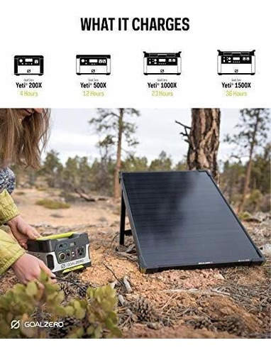 Goal Zero Boulder - Panel Solar Monocristalino (50 W)