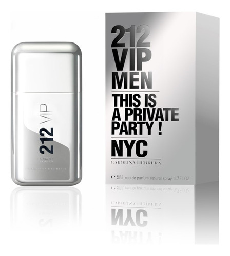 Carolina Herrera 212 Vip Men Eau De Toilette Masculino 50ml