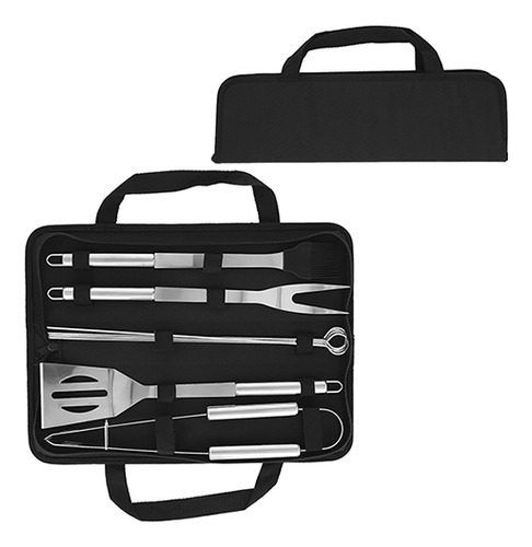 Set Bbq Cabrería Para Asador 8 Piezas Parrillero