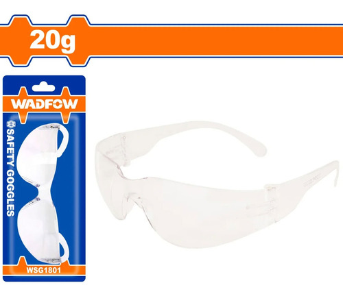 Lentes De Seguridad Wadfow Wsg1801 - Lnf