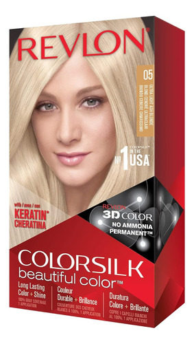 Tinta Revlon Colorsilik Enriquecida En Queratina 