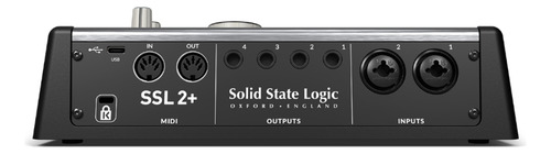 Interface Áudio Ssl2+ Mkii Profissional 2 Entradas/4 Saídas
