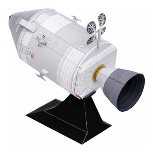 Módulo De Comando Apollo 11 Nasa Maqueta 3d Papel Para Armar