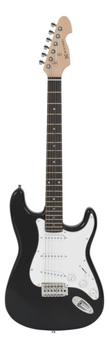 Guitarra Stratocaster Michael Standard Gm217n Mbk Preta Cor Preto Orientação da mão Destro