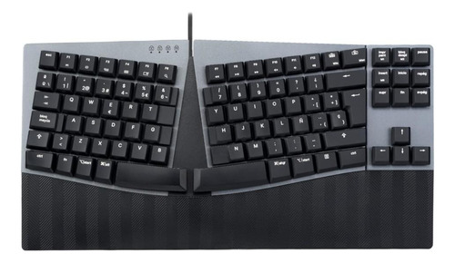 Teclado Perixx Esp. Ergonómico Usb Periboard335bl Multimedia