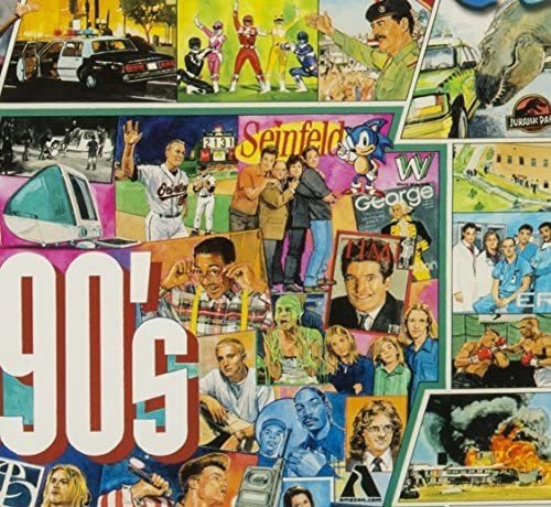 Puzzles White Mountain De La Década De 1990 - Puzzle De 1000