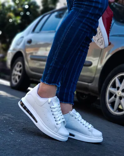 Zapatillas Mujer Con Plataforma Alta Sneakers Liviana Envios