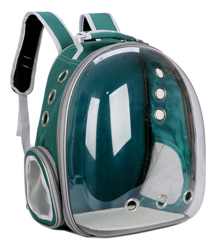 Mochila De Viaje Para Perros Y Gatos, Verde