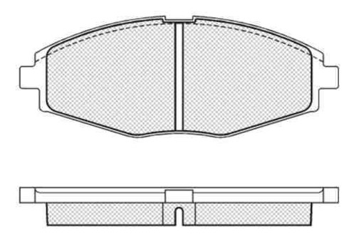 Pastilla De Freno Daewoo Lanos Ii 1.3- 1.5 97/ Delantera