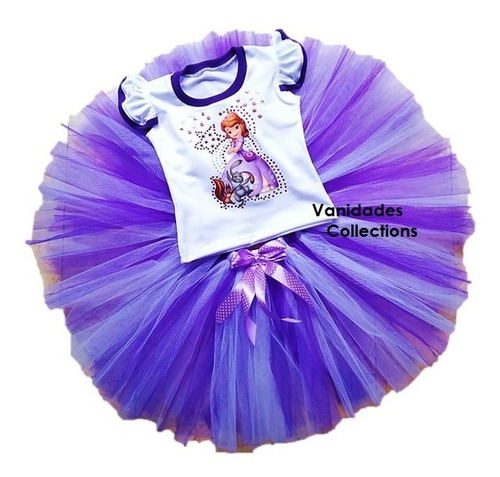 Tutu Princesa Sofía Conjunto Tutu Para Niña Princesa Sofía