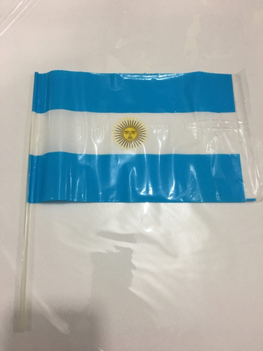 Banderas Plásticas Argentina X 25u 40x60cm