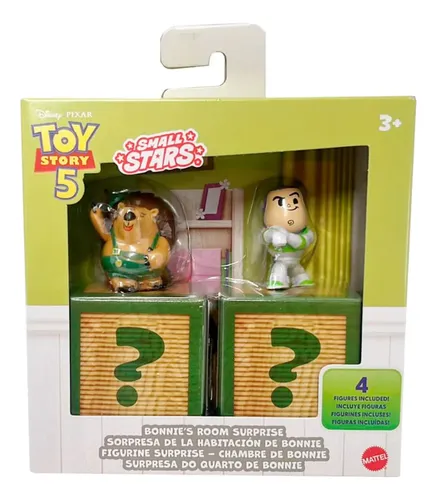 Kit 4 Mini Boneco Quarto De Bonnie Toystory5 Sortido Mattel